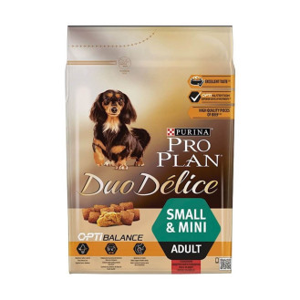 Pro Plan Duo Delice Small & Mini Biftekli Küçük Irk Yetişkin Köpek Maması 2.5 Kg